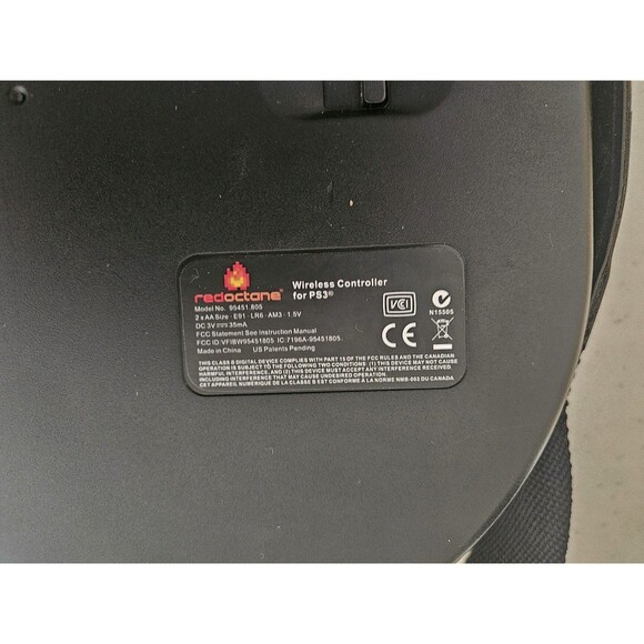 PS3 Guitar Hero World Tour Guitar Red Octane No Dongle Untested - Picture 6 of 6